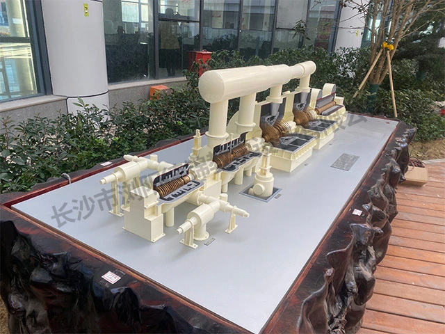 汽輪機發電機組模型