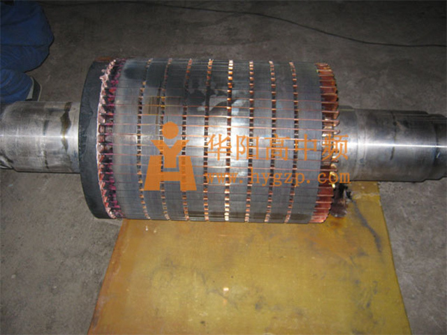 电机转子端环钎焊
