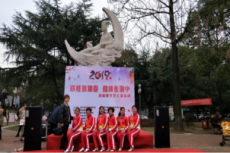 百姓迎新春 健康在湖中---民进岳麓区工委协办湖中社区迎新春文艺汇演
