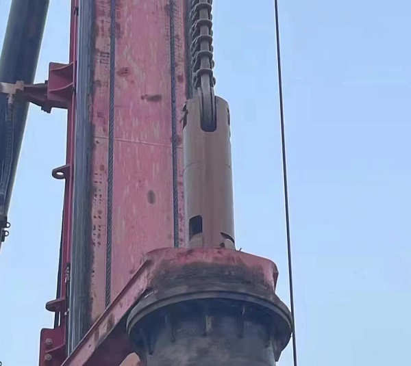 三一机型新型提引器 广东施工案例