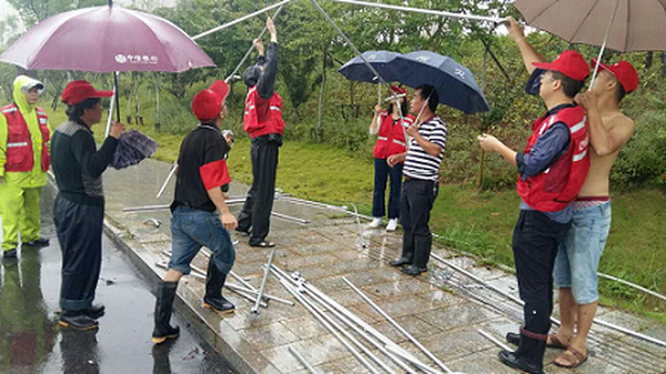 长沙环康环保科技有限公司枕戈待旦抗洪救灾奋战96小时