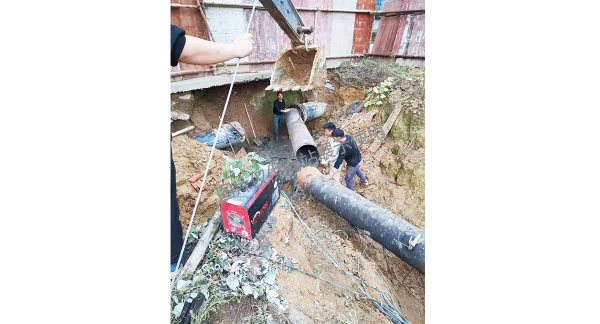 印江PE給水管安裝工程