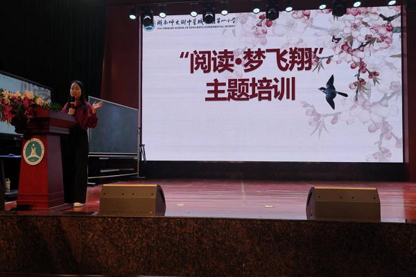 民进望城区支部组织举行“阅读·梦飞翔”项目主题培训活动1