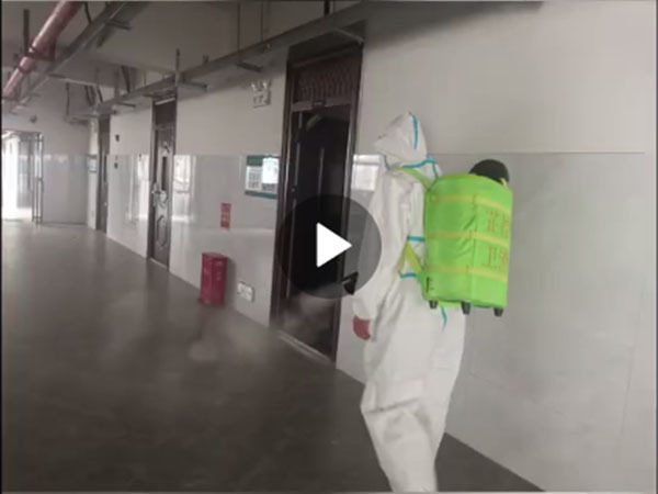 怀化市志愿者协会芷控卫消助力怀化特校复学消杀行动