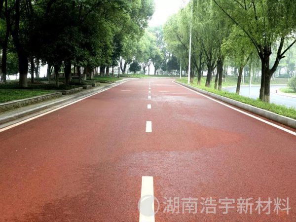 柳叶湖环湖路面