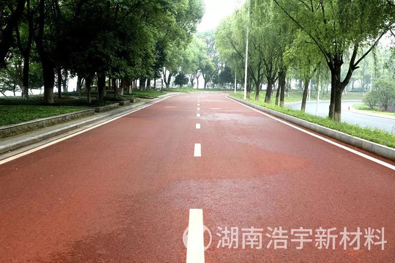 柳叶湖环湖路面