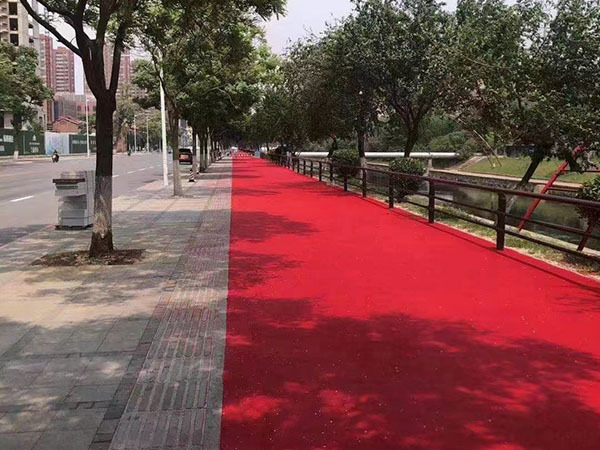 彩色透水防滑涂层