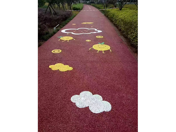 透水混凝土路面改色