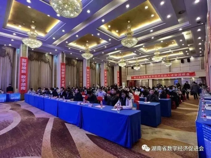 “聚能千匠 智赋万企”——2023第三届湖南省数字经济高端人才交流峰会顺利举行