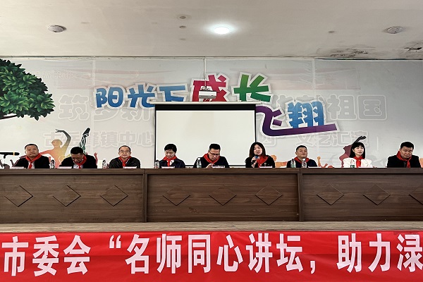 名师同心讲坛 助力渌口教育——民进长沙市委会社会服务委员会、