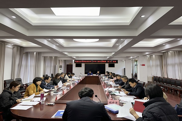 民进长沙市委会召开2023年上半年工委主委（扩大）会议1