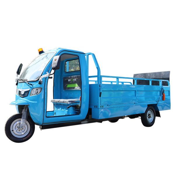 三轮八桶液压尾板车