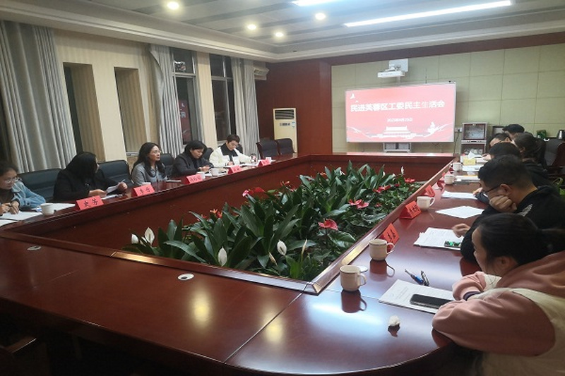 民进芙蓉区工委召开民主生活会