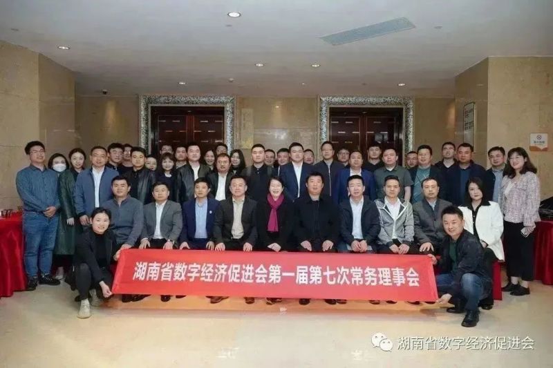 湖南省数字经济促进会第一届第七次常务理事会顺利召开