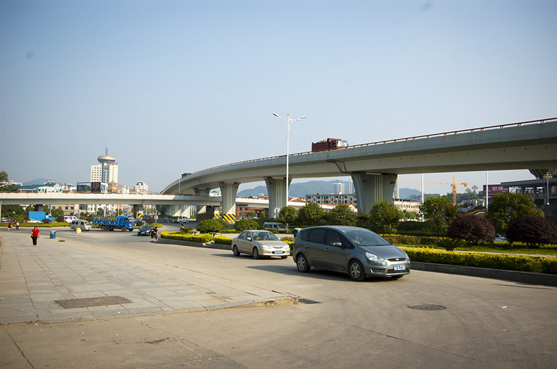 瀏陽(yáng)將軍路立交橋