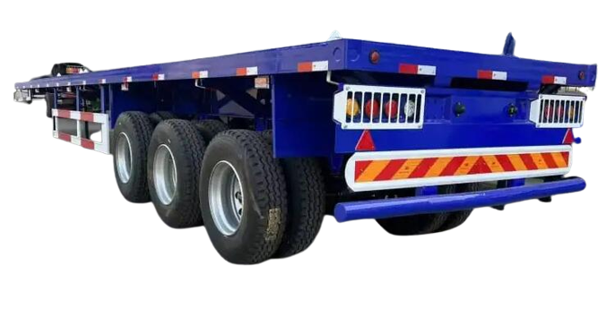 FlatbedTruck  semi trailer for container