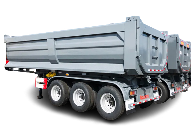 rear dump semi trailer