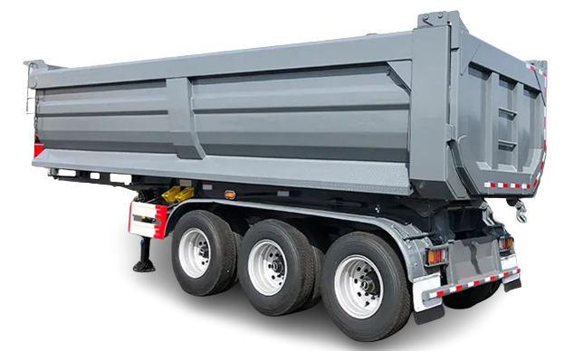 rear dump semi trailer