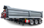 rear dump semi trailer