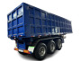 Rear dump semi trailer