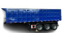 Rear dump semi trailer