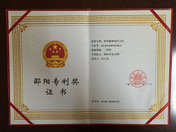 发明专利奖