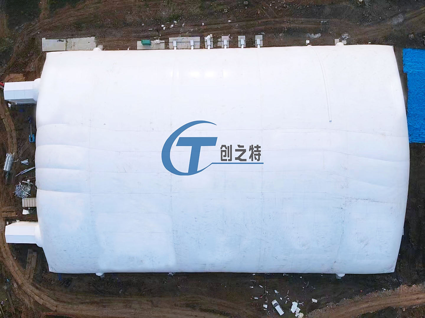 充气膜污染土壤处理大篷
