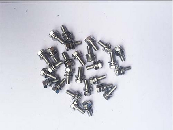 内六角螺钉三组合平弹垫组合件