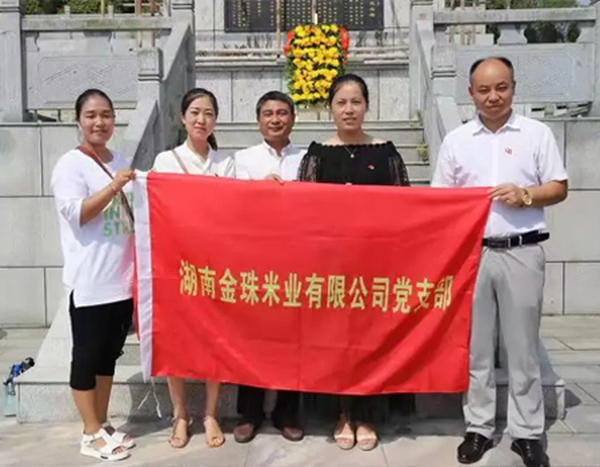 怀化高新区非公有制企业和社会组织综合党委开展庆祝建军92周年爱国主义教育活动