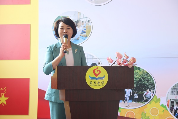 “民进梦飞翔”图书馆开馆暨“名师同心讲坛”爱心送教活动在跳马