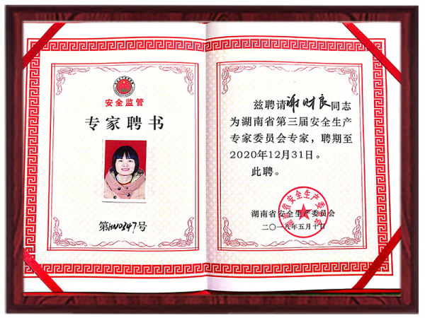 专家聘书