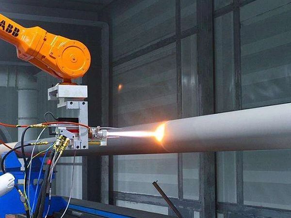 High-speed flame wire coating