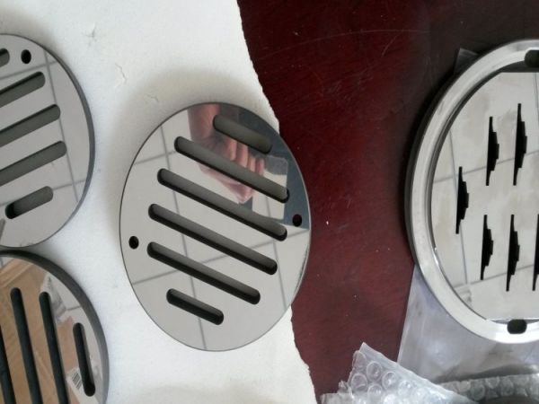 Round valve plate