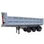 Tipp2 Axles 3axles Trailers 20cubic Meter 24cubic Meter Dump Semi Trailer Cap