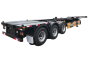 3 Axles 20 40FT Container Skeleton Semi Trailer Container Chassis Trailer