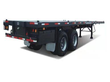 3 Axles 53FT Chassis Container Trailer Ready to Ship Flatbed Container Trailer F