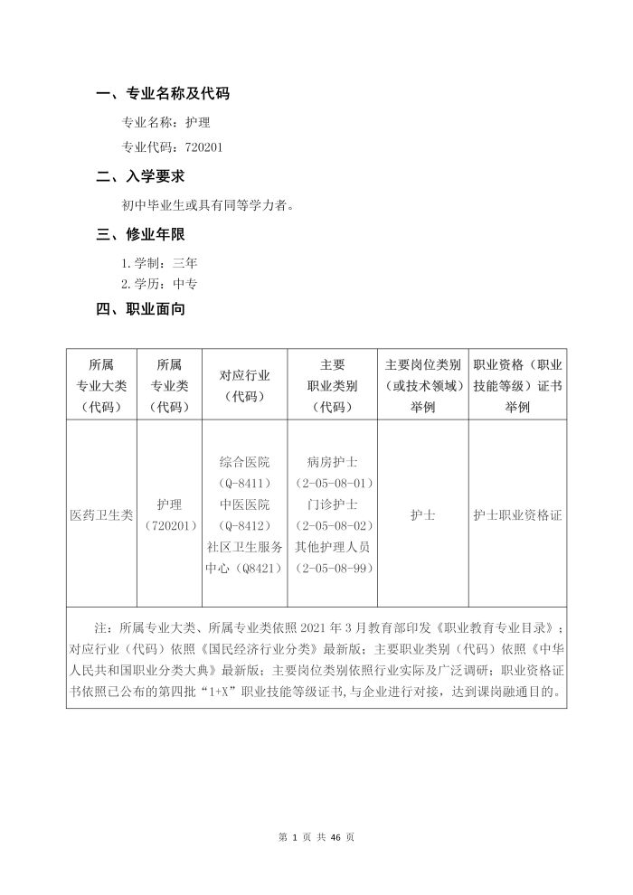 护理专业参赛人才培养方案（语文）_03