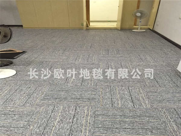 麓谷企业广场-沥青方块地毯