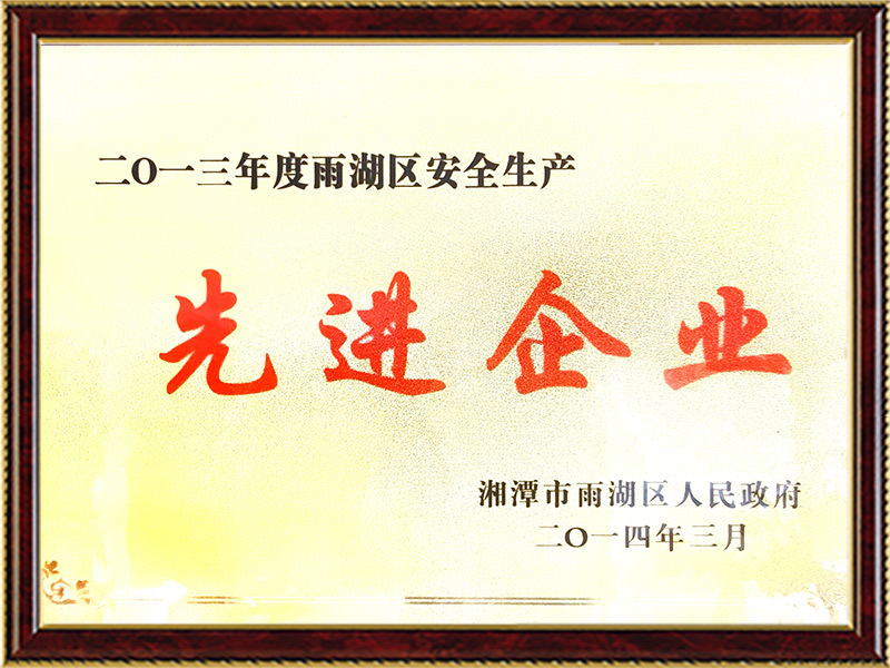 2013年度先进企业