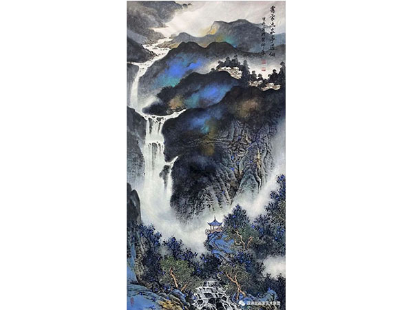 晓雾蒙蒙见妙韵丹青书写意家风-----书画家吴晓丹作品浅谈