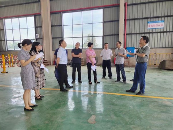 株洲市向导来公司视察指导事情