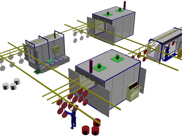 喷涂设备示意图