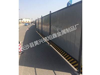 市政B1新型围挡（灰色）正面