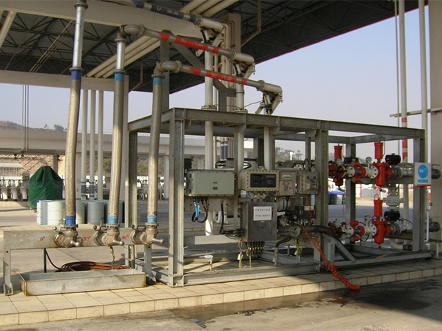 Loading skid