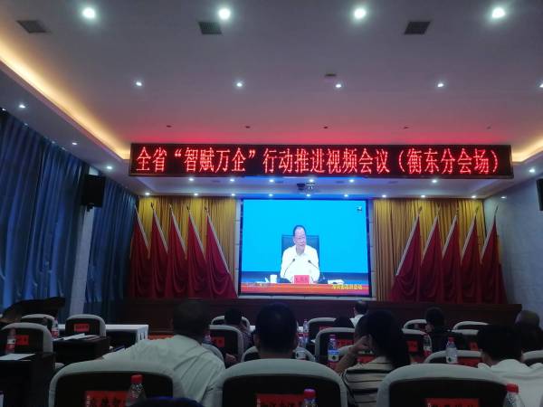 辉远科技参加湖南省“智赋万企”行动大会
