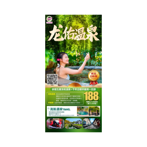 湖北龙佑温泉门票