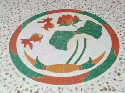 【株洲】水磨石塑料花  增添艺术效果