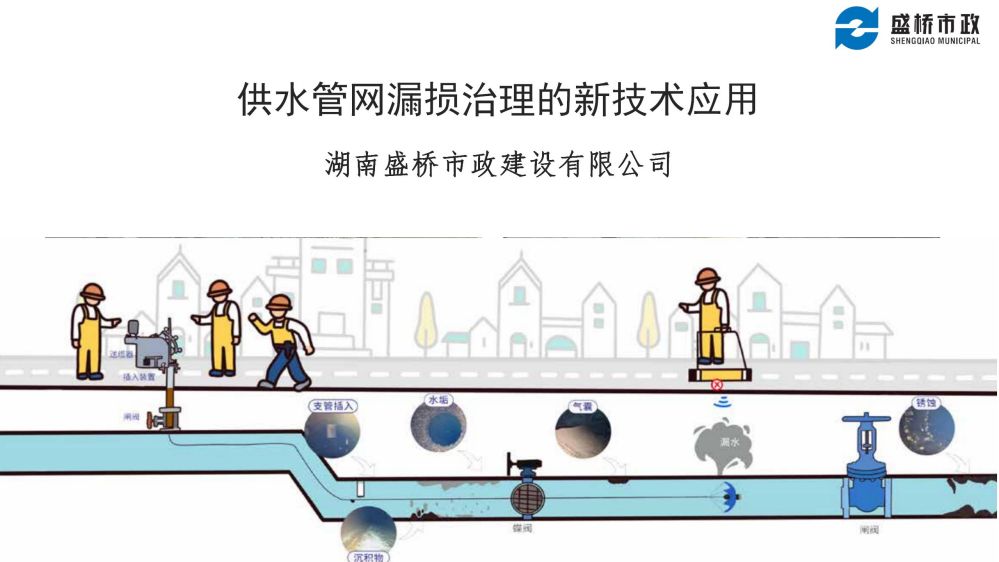 供水管网漏损治理的新技术应用(湖南盛桥)_01