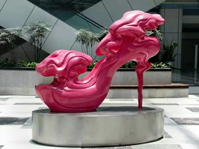 玻璃钢雕塑-高跟鞋