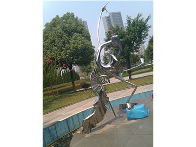 不锈钢雕塑 (2)